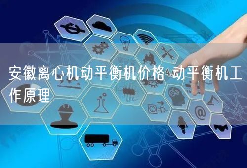 安徽離心機動平衡機價格 動平衡機工作原理(圖1)