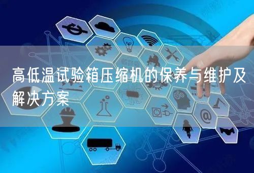高低溫試驗箱壓縮機的保養(yǎng)與維護及解決方案(圖1) 高低溫試驗箱壓縮機的保養(yǎng)與維護及解決方案(圖1)