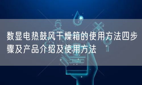 數(shù)顯電熱鼓風(fēng)干燥箱的使用方法四步驟及產(chǎn)品介紹及使用方法(圖1) 數(shù)顯電熱鼓風(fēng)干燥箱的使用方法四步驟及產(chǎn)品介紹及使用方法(圖1)