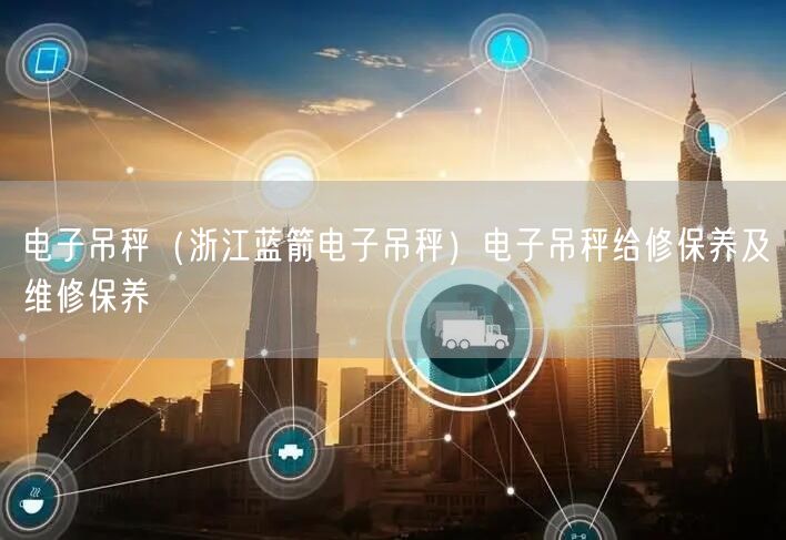 電子吊秤（浙江藍箭電子吊秤）電子吊秤給修保養(yǎng)及維修保養(yǎng)(圖1)