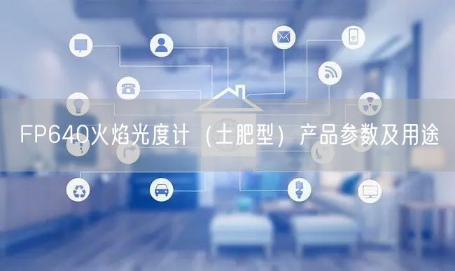 FP640火焰光度計（土肥型）產品參數(shù)及用途(圖1)