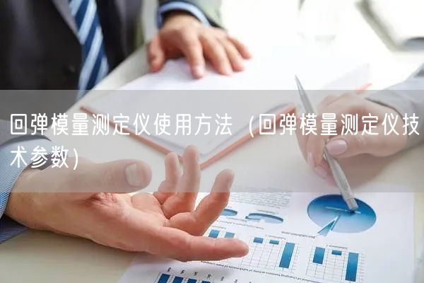 回彈模量測定儀使用方法（回彈模量測定儀技術(shù)參數(shù)）(圖1)